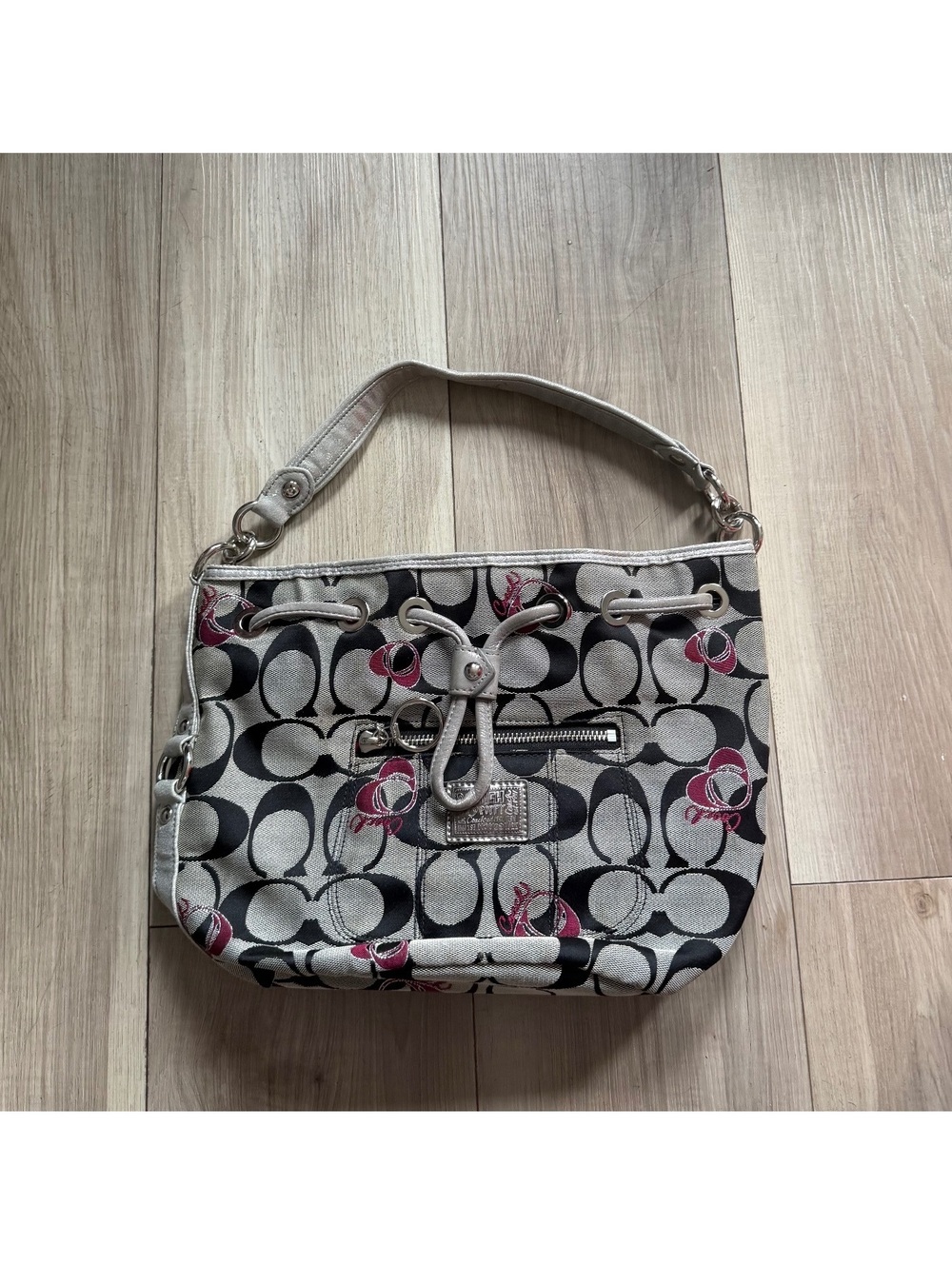Vintage Coach Poppy Signature C Bucket Bag Y2K Purse